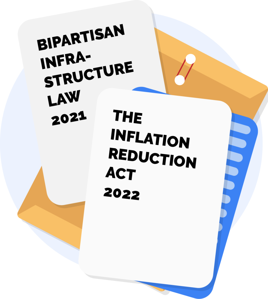 Inflation Reduction Act of 2022 and Bipartisan Infrastructure Law of 2021